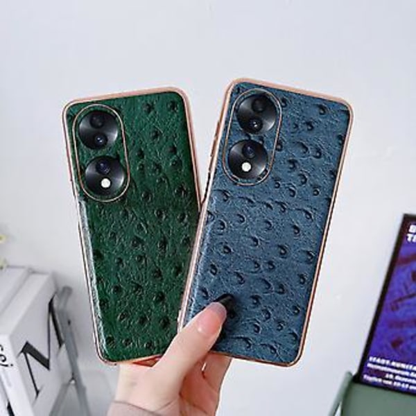 Nahkainen pinnoitettu puhelinkotelo Honor 70:lle