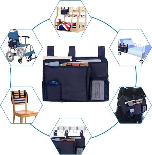Rullestolveske - Mobilitetshjelpepakke - Perfekt for elektriske rullestoler