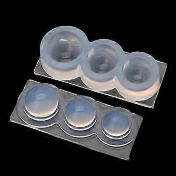 Silikone Rund Oval Firkantet Form Harpiks Epoxy Form Ellipseforme Vedhæng Støbning til UV Harpiks Håndværk DIY Smykkeværktøj 2
