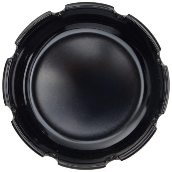 Askopp Kvadrat - Rund Plast - Svart, 10 * 4.5CM