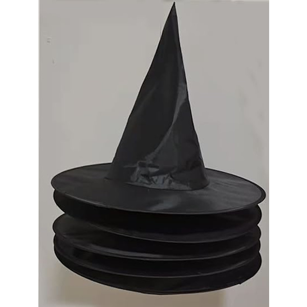 5 stk. Heksehatte, Halloween Heksehatte Dekoration, Til Dekoration af L