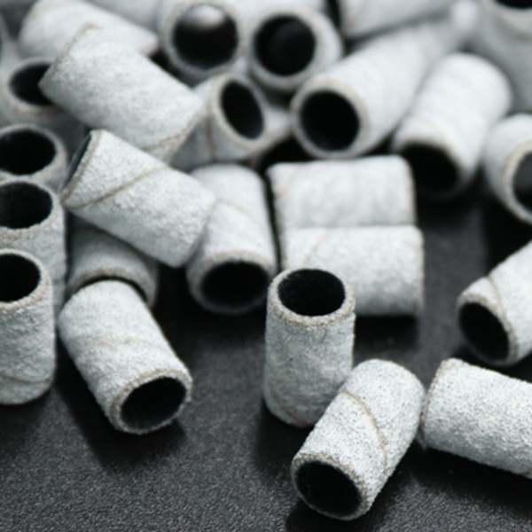 100 st slipband för nagelslipning, professionell slipband (vit 120#)