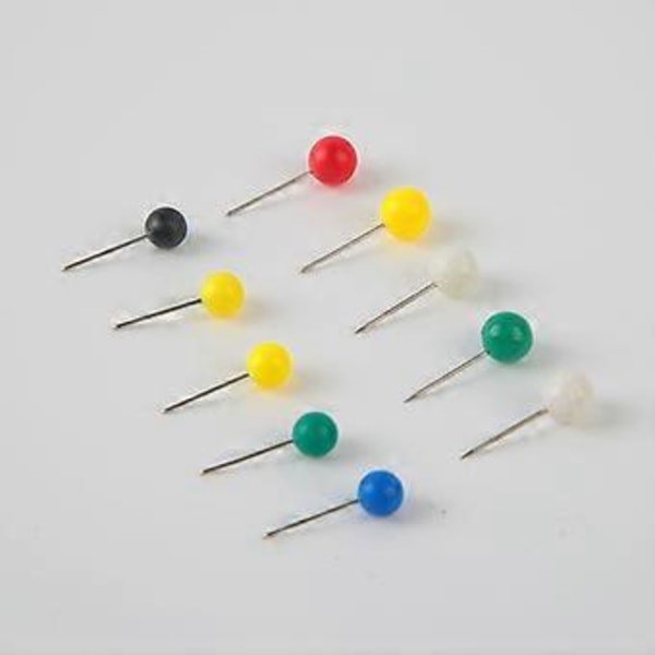 Färgade Sytrådsnålar Bollformade Långa Quiltingnålar för Tygsömnad DIY Smycken Klädtillbehör 4mm green