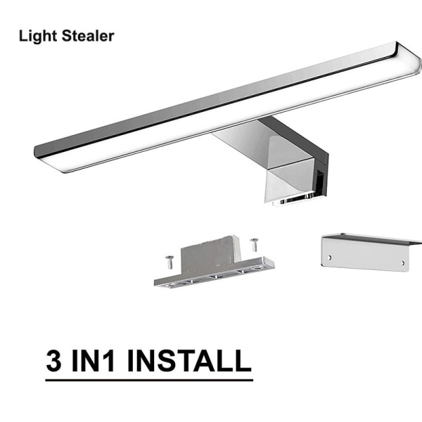 LED-badrumsbelysning 12W Badrumslampa 60cm Kallt vitt, Wa