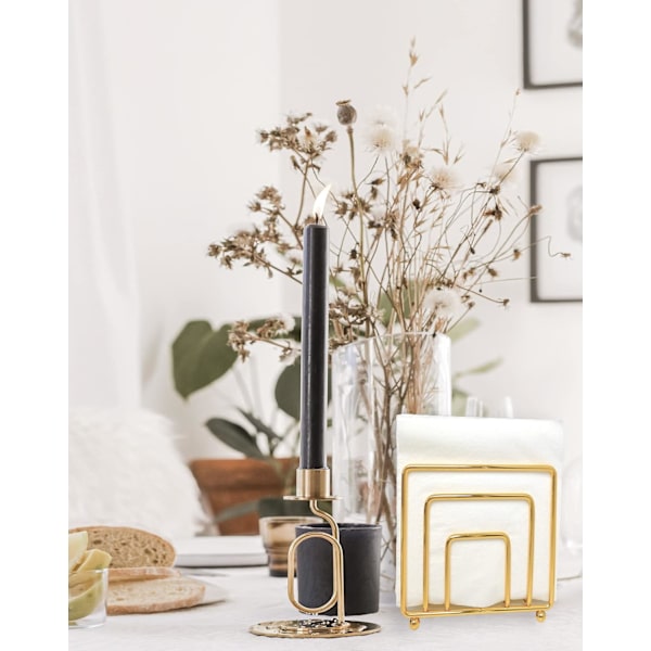 1 stk. Guld Servietholder, Papir Servietholder, til Bord, Bordplade o
