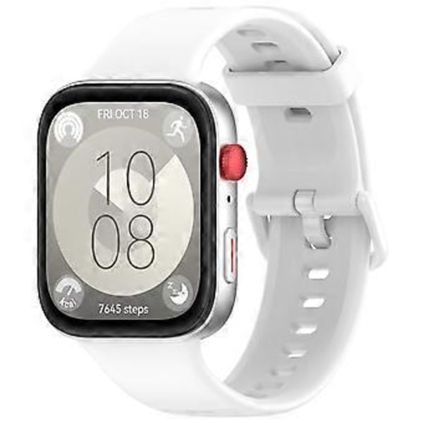 Til Huawei Watch Fit 3 Udskiftningsarmbånd Blød Silikone Urrem Style B