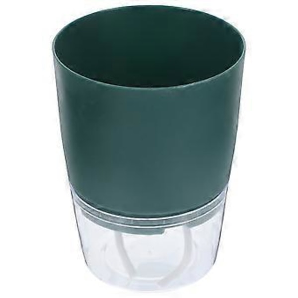 Självvattnande Planteringskruka Inomhus Blomkruka Ingen Jord Planteringskruka Sovrum Inomhus Planteringskruka Blomkruka Växtkruka Dark Green