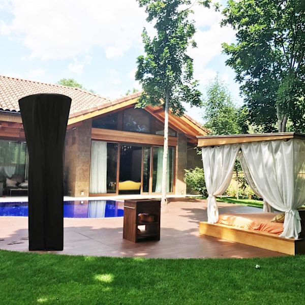1PC 226cm Patio-lämmittimen suojus, vedenpitävä ulkolämmittimen suojus