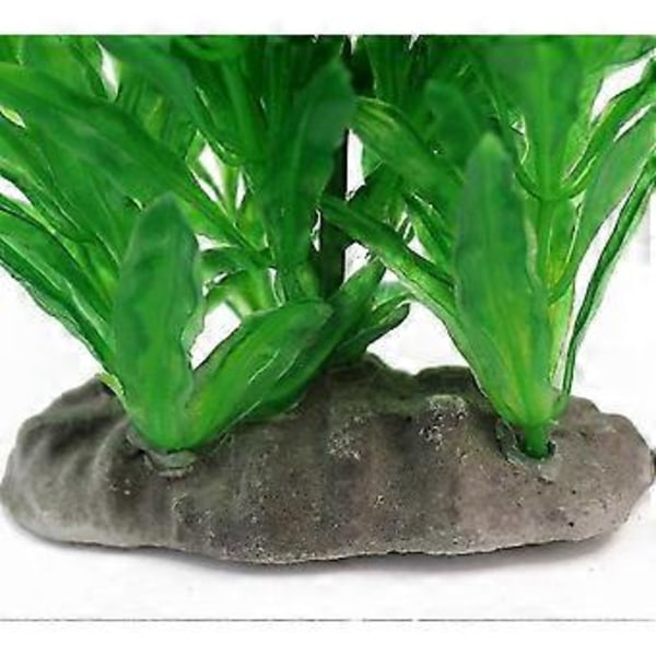 Akvarium Landskabsdekoration Akvatiske Planter Akvarium Ornamenter, Kunstige Vandplanter, Akvarietilbehør