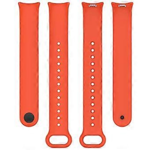 Armbånd for Mi Band 8 TPU Pustende Xiaomi Smart Armbåndsrem Silikon Rustfritt Stål