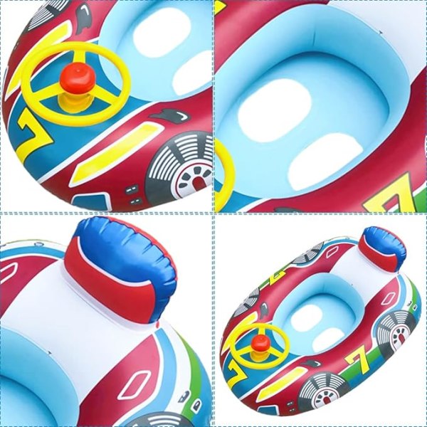 Baby Float Seat - Baby bøye svømmering gummibåt med St