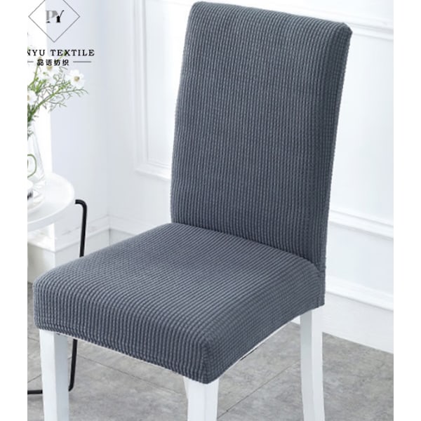 Space Gray-6 Miljøvennlige Stretch Stoltrekk