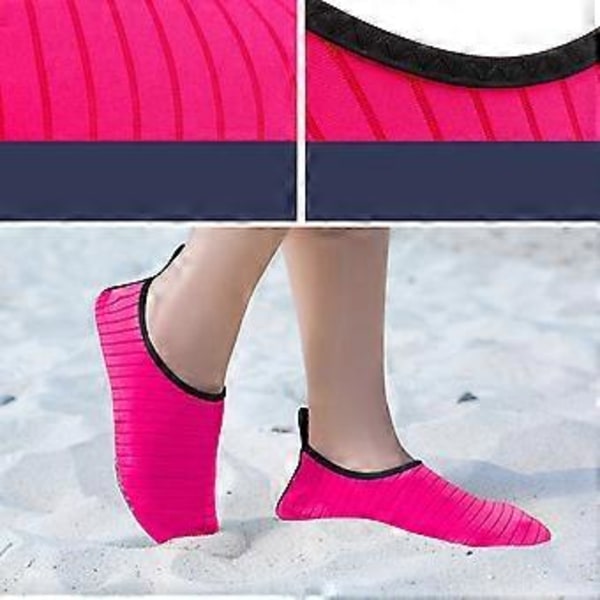 Badesko strandsko surfsko aquasko rose Red 40-41