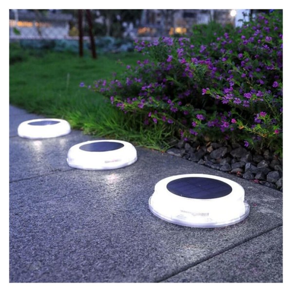 Lampe. Solcelle LED udendørs lys, have indbygget jordlys til h