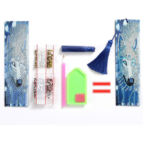 5D Timanttipiirustussarja (Susi), DIY Timanttimaalaus B
