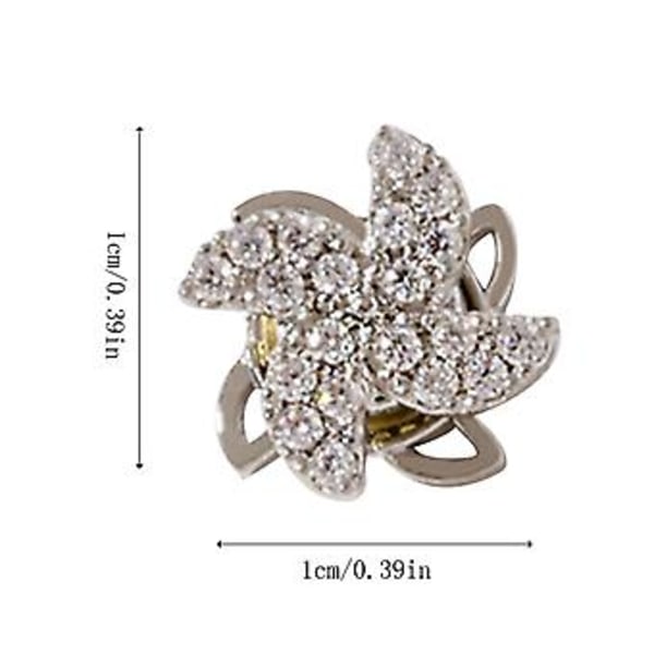 Nye Negletilbehør Zirkon Diamant Roterende Negleoverføringsperler D