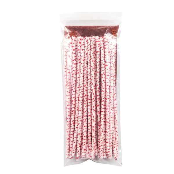 80 stycken Chenille Wire Pipe Rengöringsborstar Set för Hantverk och Dekoration