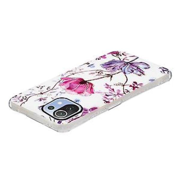 PC + TPU Skal För Xiaomi Mi 11 Lite 5G Silver