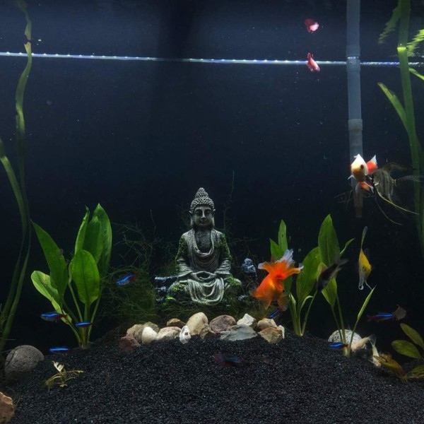 Buddha-statue for akvarium - Akvariedekorasjon