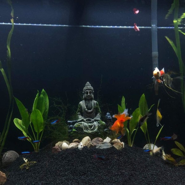 Buddha-statue til akvarium - Akvariedekoration