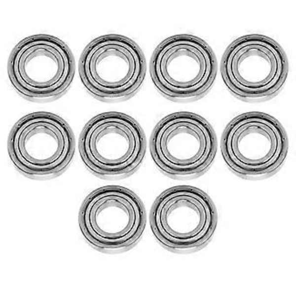 10 kpl kuulalaakeri ruostumatonta terästä 17 mm sisähalkaisijalla, rullien vaihto koneeseen