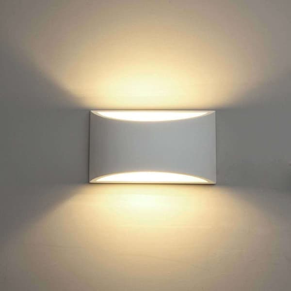 LED Vegglamper Innendørs Moderne Hvit Gips Vegglamper 7W W
