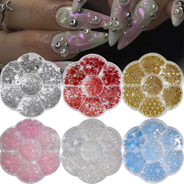 Neglekunst Perle DIY Resin - Blå