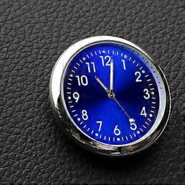 1 Mini Bil Instrumentbräda Klocka Självhäftande Klocka Tillbehör För Lastbil Båt Fordon