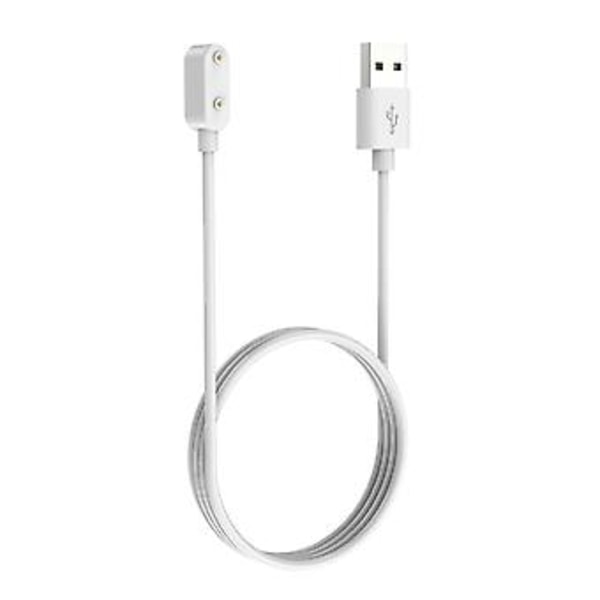 Praktisk USB-laddningskabel Magnetisk anslutningssladd Enkel och effektiv laddningskabel 100 cm längd för Watch Band9 Vit White