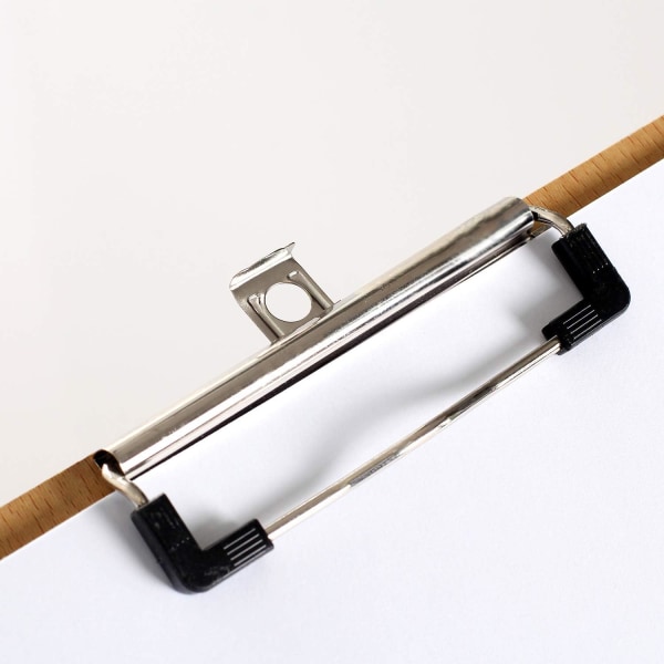 2 A4 träskivor med klämmor, extra tjock 4mm, clipboard för wr