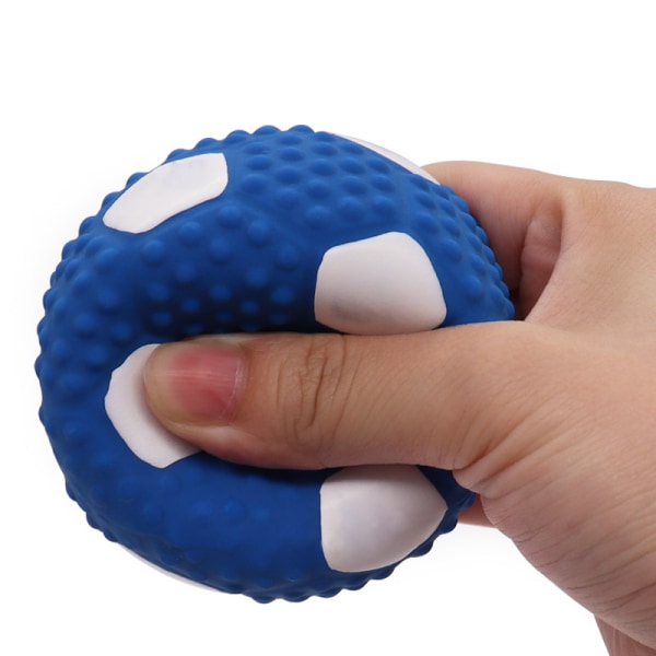 6cm fodbold, hundelegetøj, bidresistent, slibe tænder, lave lyde,