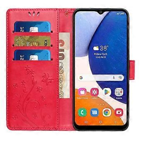 För Samsung Galaxy S24 FE Fodral PU Läder Plånboksfodral med Rem Style G