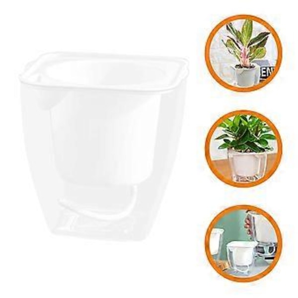 Dränerbar Orkidékruka Orkidékruka för Inomhusväxter Resin Blomkruka Kombinerad Planteringskärl