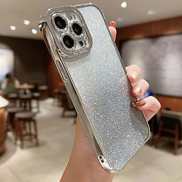 Glitter TPU-skal för iPhone X / XS Pink