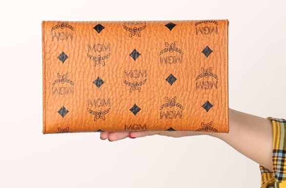 Tissue Box Container Pu Mønster Servietholder Papir Taske Cos