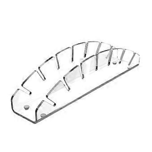 Baseball Caps Holder Stor Kapasitet Transparent Sklisikker Stabil Akryl Plassbesparende Sprekkbestandig Transparent