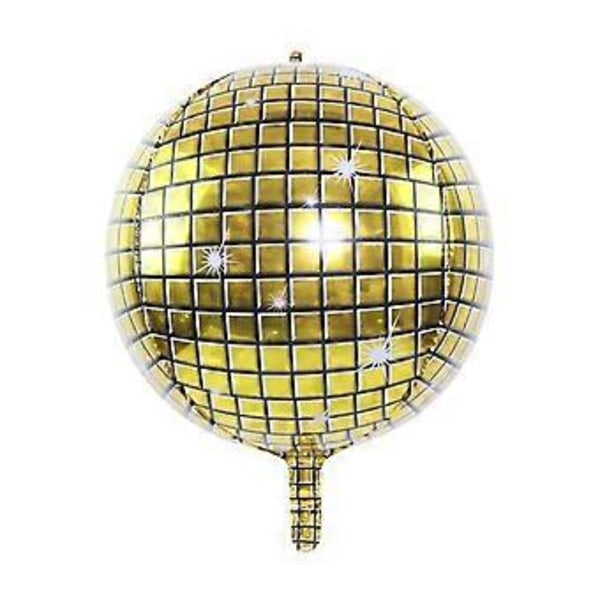 5 ST Dekorationsboll Ballonger Stor Laserfolieballong För Discodansfest Födelsedag