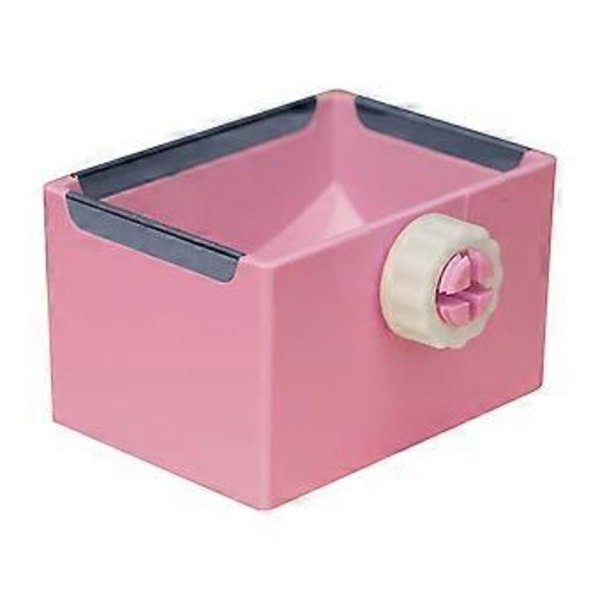 Foderskål Kaniner Foderautomat Madskål Kæledyr Marsvin Bur Hængende Foderautomat med Skrue Egern Kaniner Foderartikler pink1 pink1
