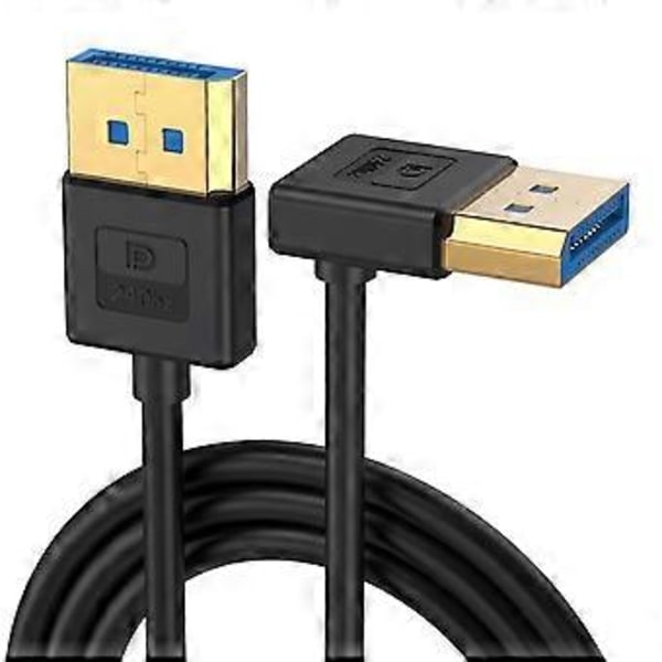 DisplayPort Kabel DP1.4 Vinklet Silikone Display Port Ledning Forbedrer Holdbarhed 8K60Hz 4K/144Hz Flere Størrelser 100cm upper elbow