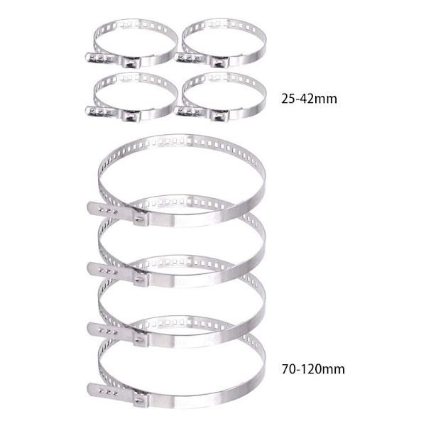 1 set slangklämma tång, 2 universalled slangklämma tång och crimpi
