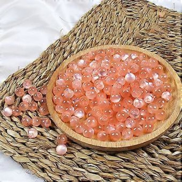 10 stk. 10 mm Cheongsam Perlemors DIY Syknapper for Tangdrakt Hanfu Resin Be 05 (rosa) 05 (pink)
