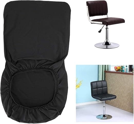 2-delt sæt sorte barstolssko (uden stole), med ba