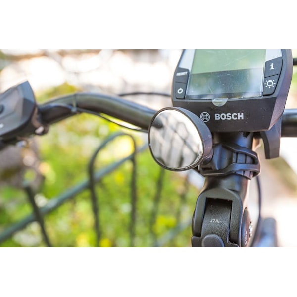 Svart, 5,4 cm X 4,4 cm, 22-60 mm, Universal MTB og landeveissykkel Speil