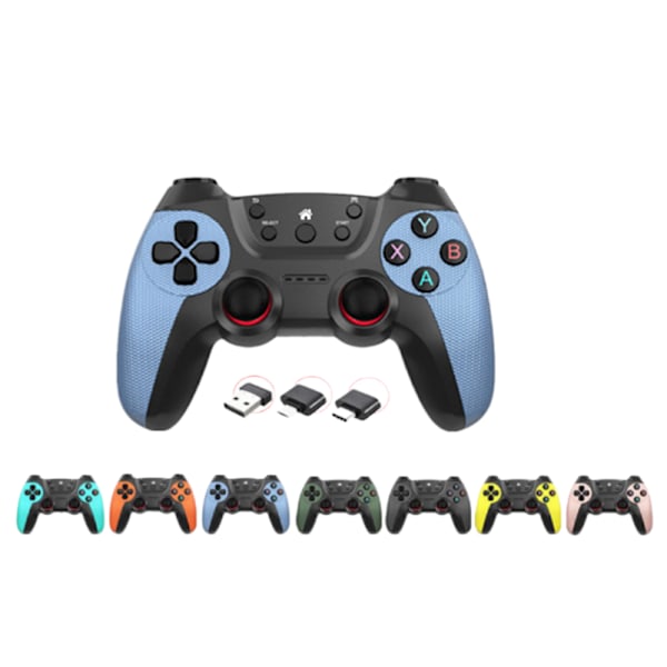 2.4G Trådløs Gaming Controller til Android, PS3, PC, TV, Mobil og Steam Spil White