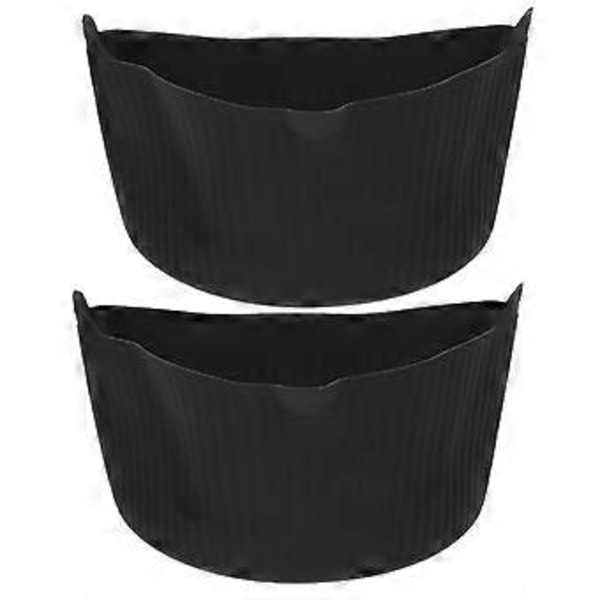 2 st Slow Cooker Liner Slow Cooker Tillbehör Silikon Slow Cooker Liner Slow Cooker Insats Black