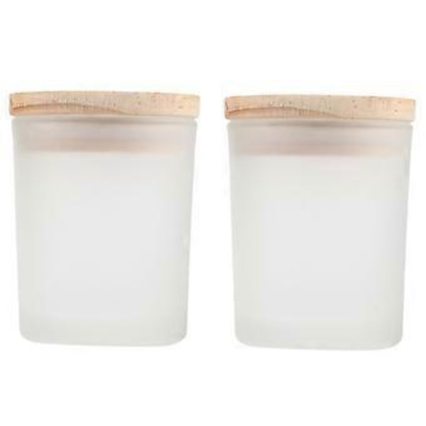 2 kpl DIY Tuoksukynttilä Kupit Tyhjät Kynttilä Kupit Yksinkertaiset DIY Kynttiläastiat