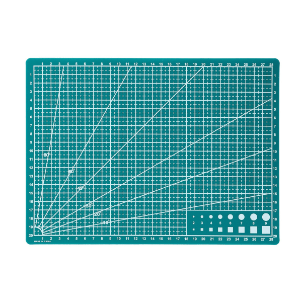 Metrinen leikkuualusta koko 30 * 22cm/toimiston itsekorjautuva leikkuualusta