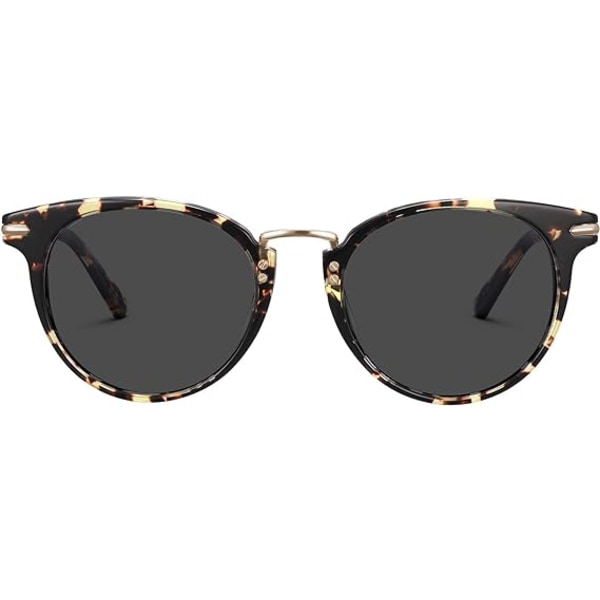 Leopard Style - Polariseret Retro Solbriller til Kvinder, Beskyttende