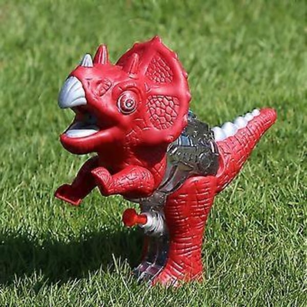 Unik Vattenpistol, Vattenspel för Pool Strand Pool Trädgård Triceratops Red