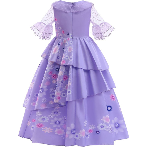 Deluxe prinsessapuku tytöille, jossa asusteet